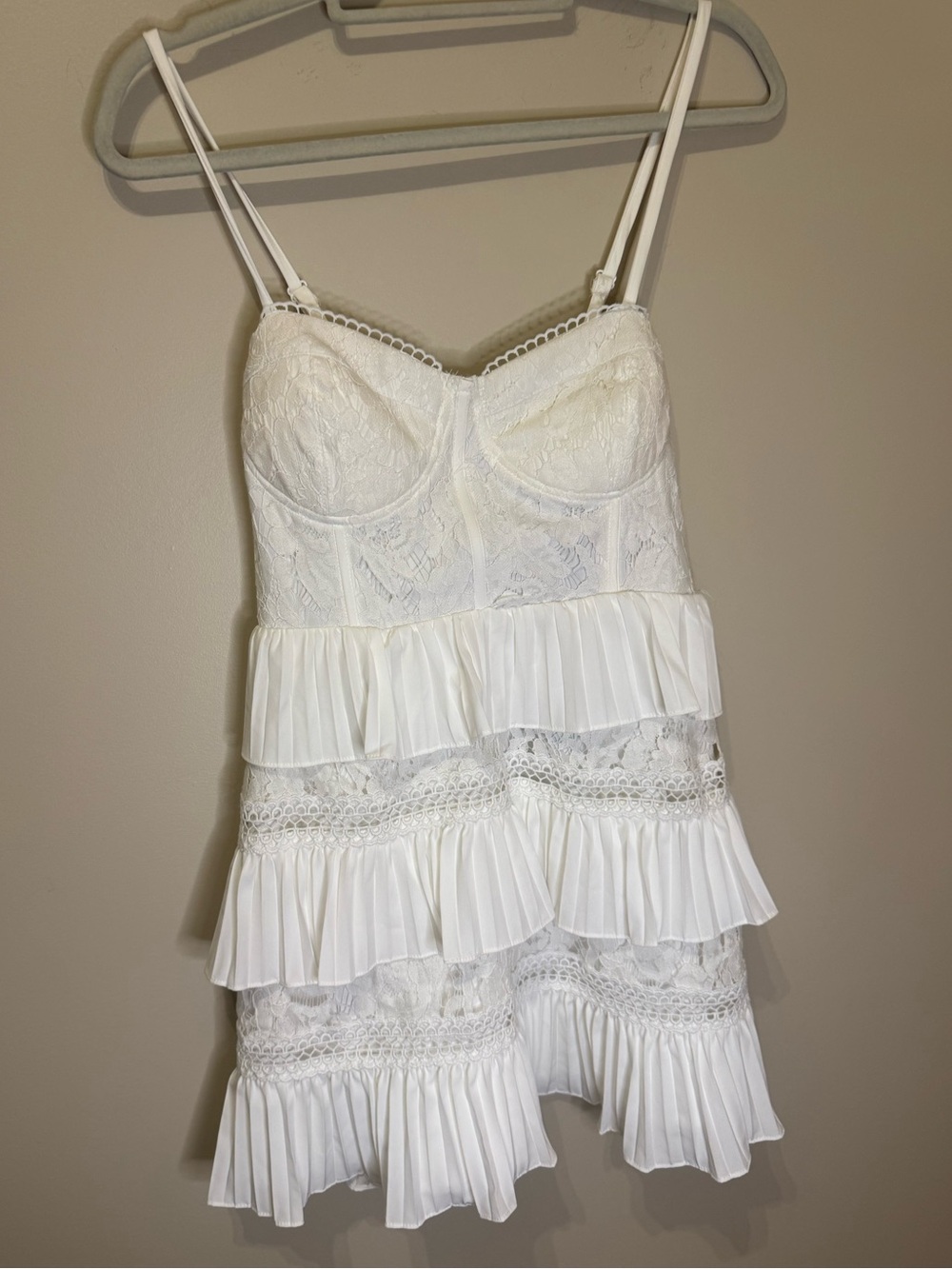 NWT DO+BE Corset Mini Dress | Medium | White - Picture 5 of 10